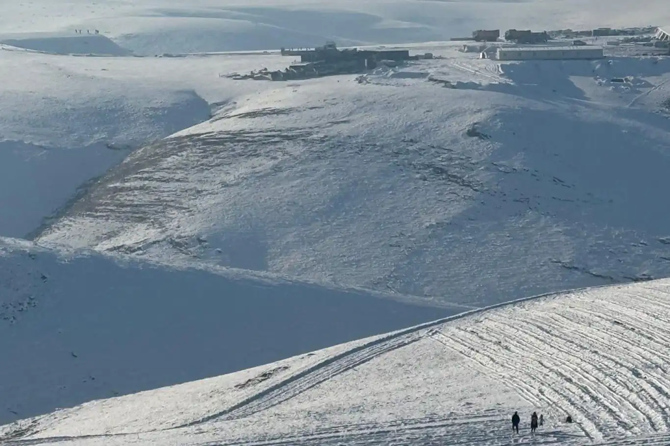 Batman'da kar kalınlığı 18 santimetreye ulaşarak son 19 yılın rekoru kırıldı
