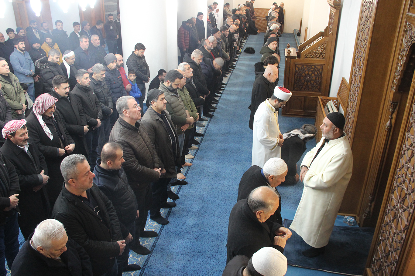 Cizre'de Ebu Ubeyde için gıyabi cenaze namazı kılındı