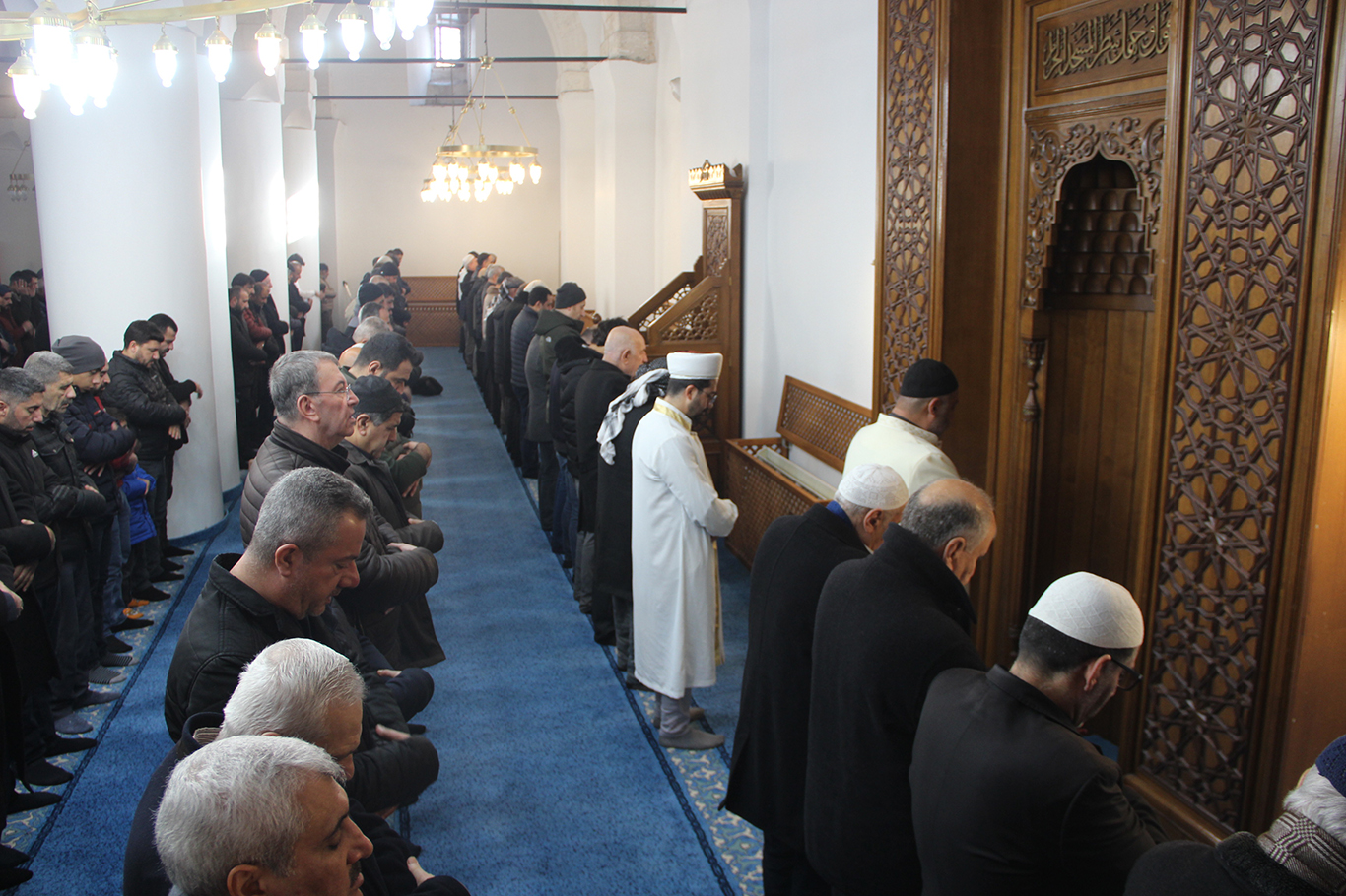 Cizre'de Ebu Ubeyde için gıyabi cenaze namazı kılındı