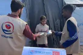 وقف الأيتام تطلق موائد الأمل في غزة وسط قسوة الشتاء