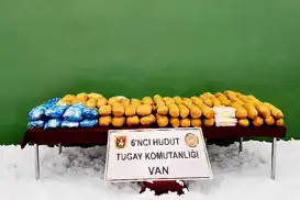 Van hudut hattında uyuşturucu ele geçirildi