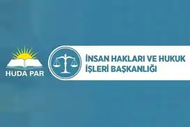 HÜDA PAR'dan ters kelepçe takılan kadınların görüntülerinin basına servis edilmesine ilişin açıklama
