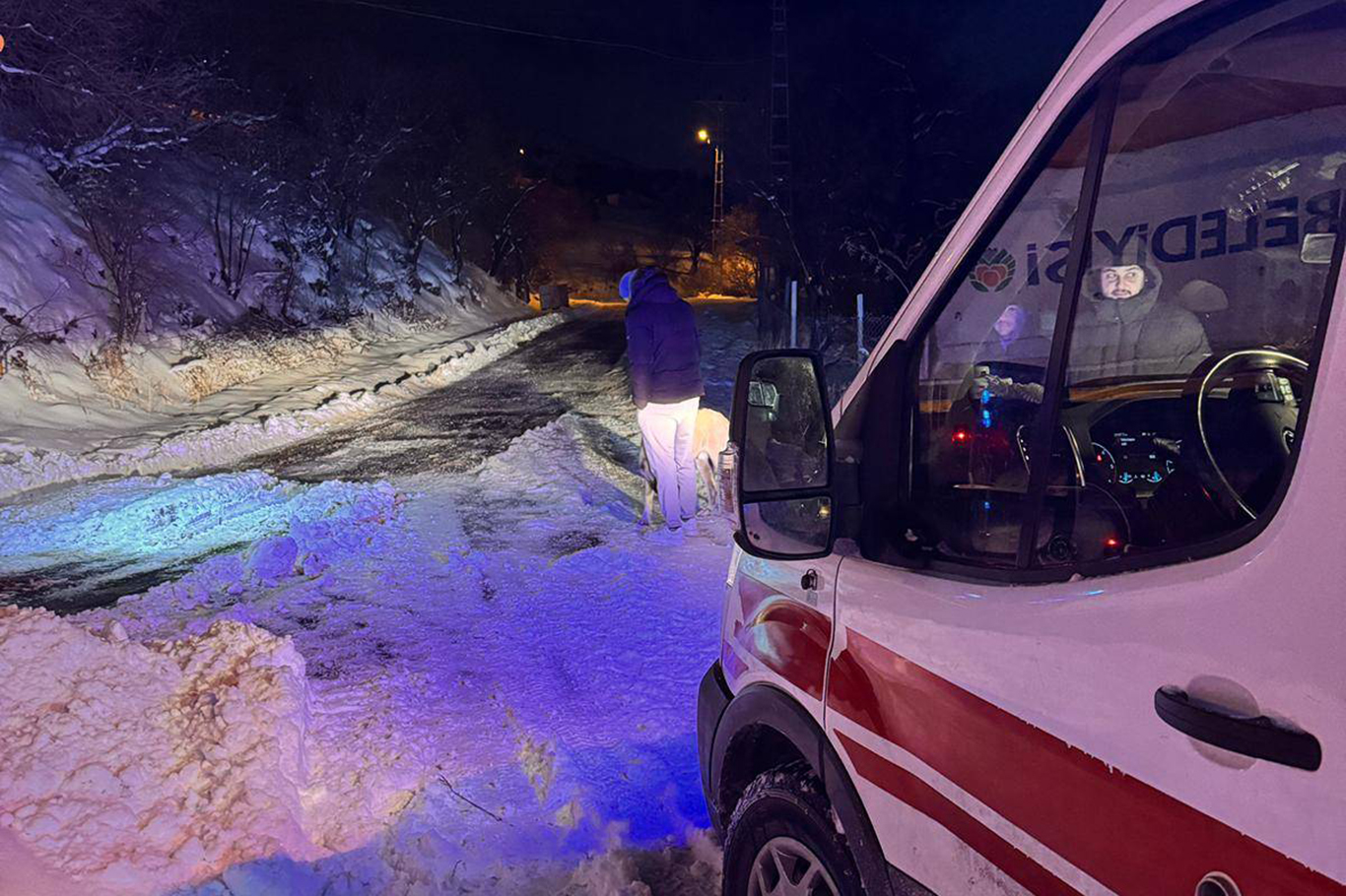 Battalgazi'de tüm mahalleler yollar ulaşıma açıldı