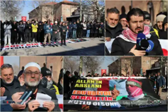 أنقرة..إقامة صلاة الغائب على القادة الشهداء من كتائب القسام