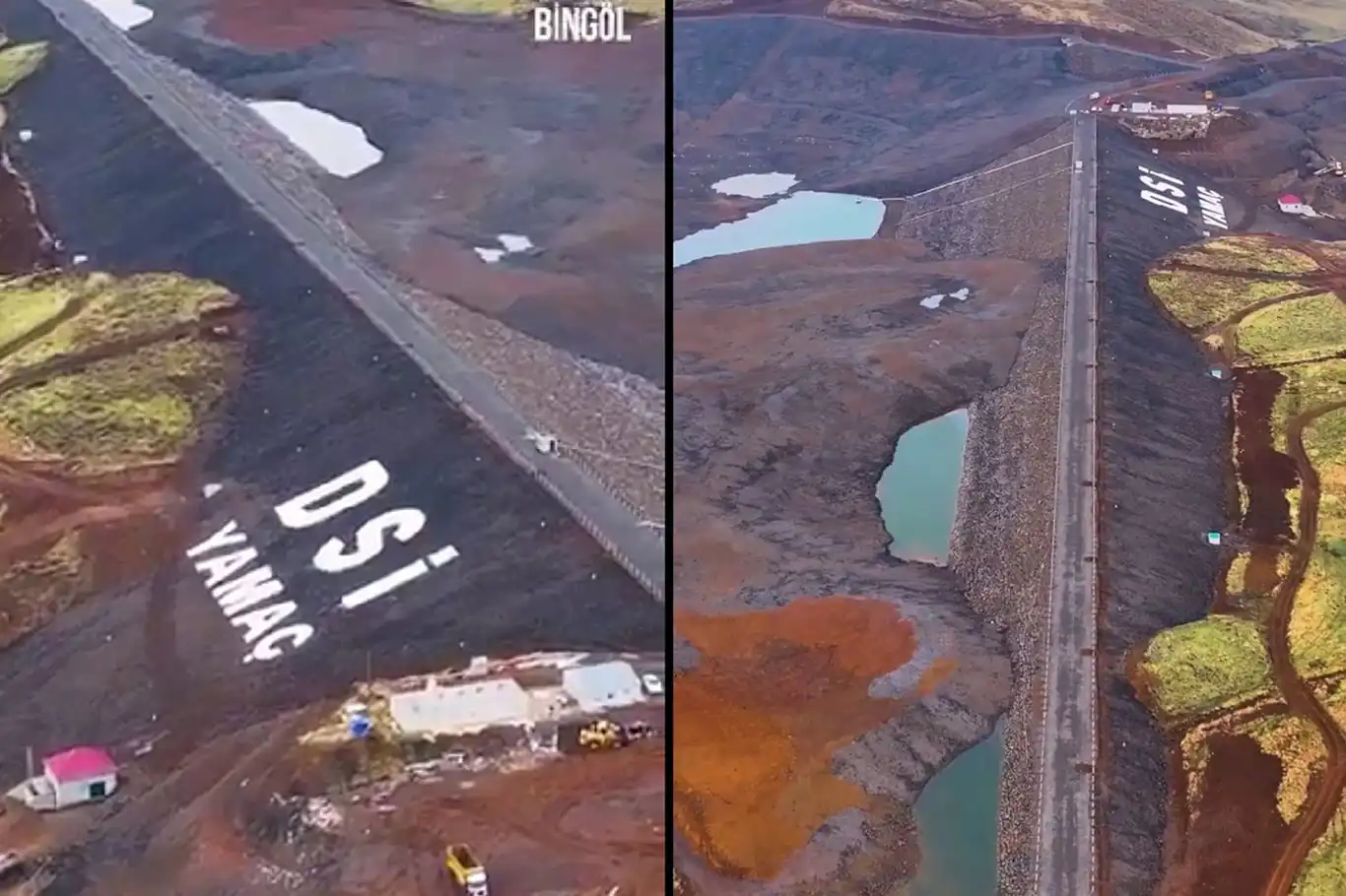 Bingöl’de Yamaç Barajı’nda su tutulmaya başlandı