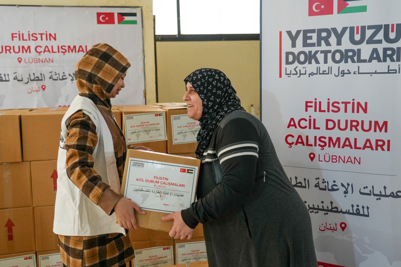 Yeryüzü Doktorları Lübnan’daki Filistinli mültecilere destek sağladı