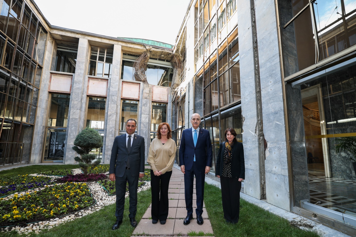 TBMM Başkanı Kurtulmuş, İspanya Temsilciler Meclisi Başkanı Armengol ile ortak basın toplantısı