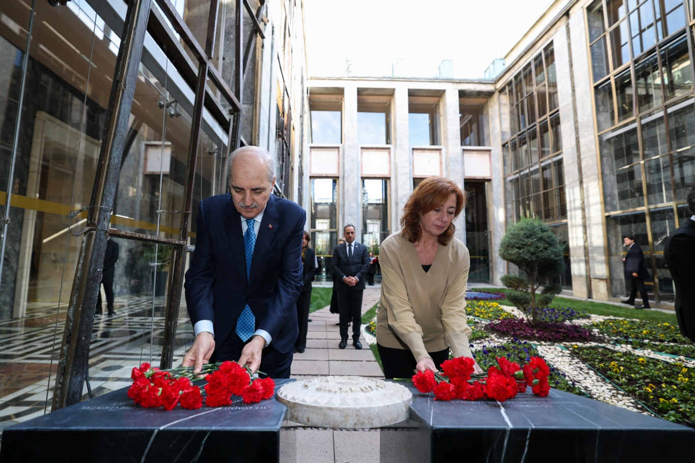 TBMM Başkanı Kurtulmuş, İspanya Temsilciler Meclisi Başkanı Armengol ile ortak basın toplantısı