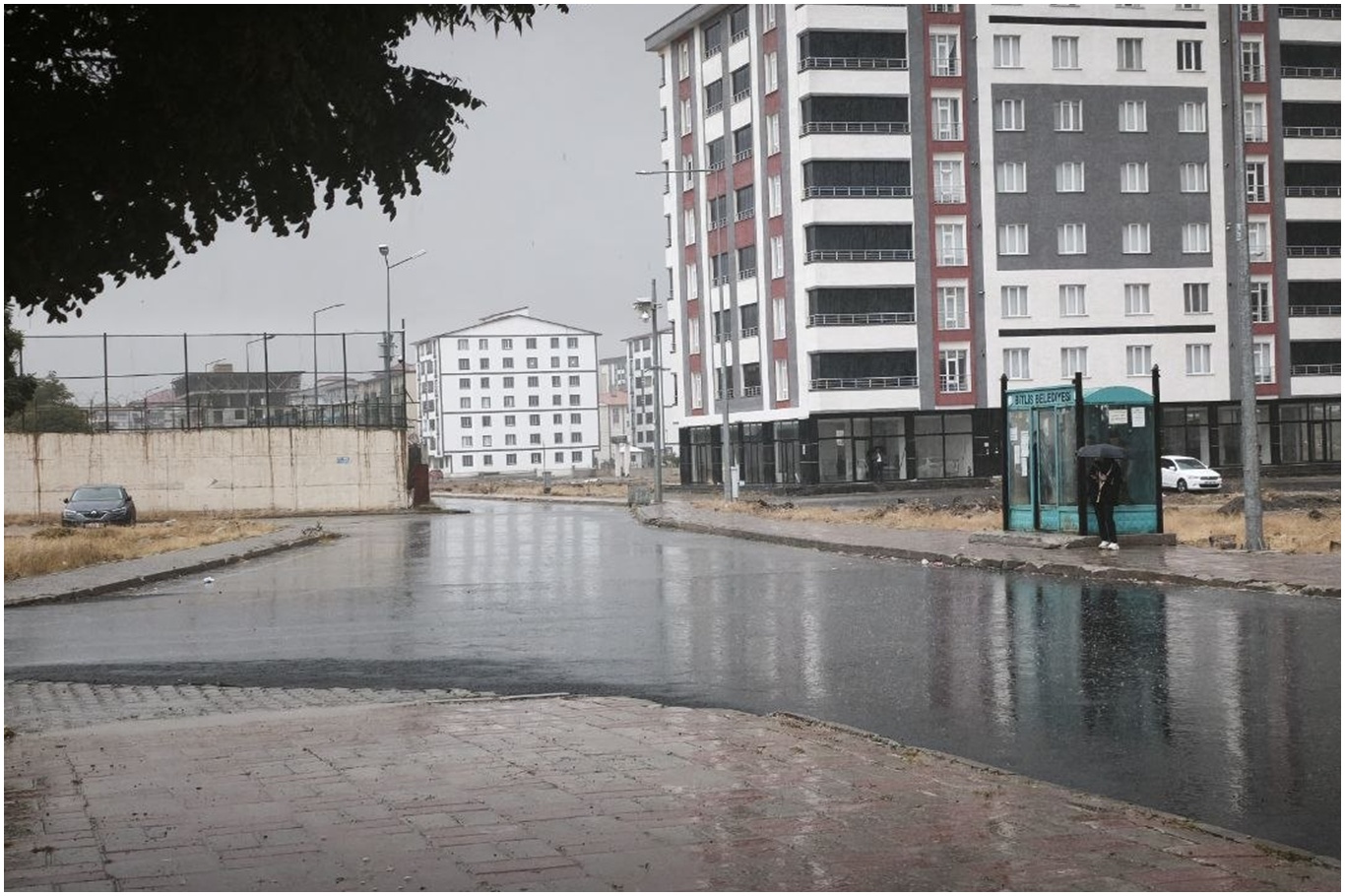 Bitlis’te sağanak yağış etkili oldu