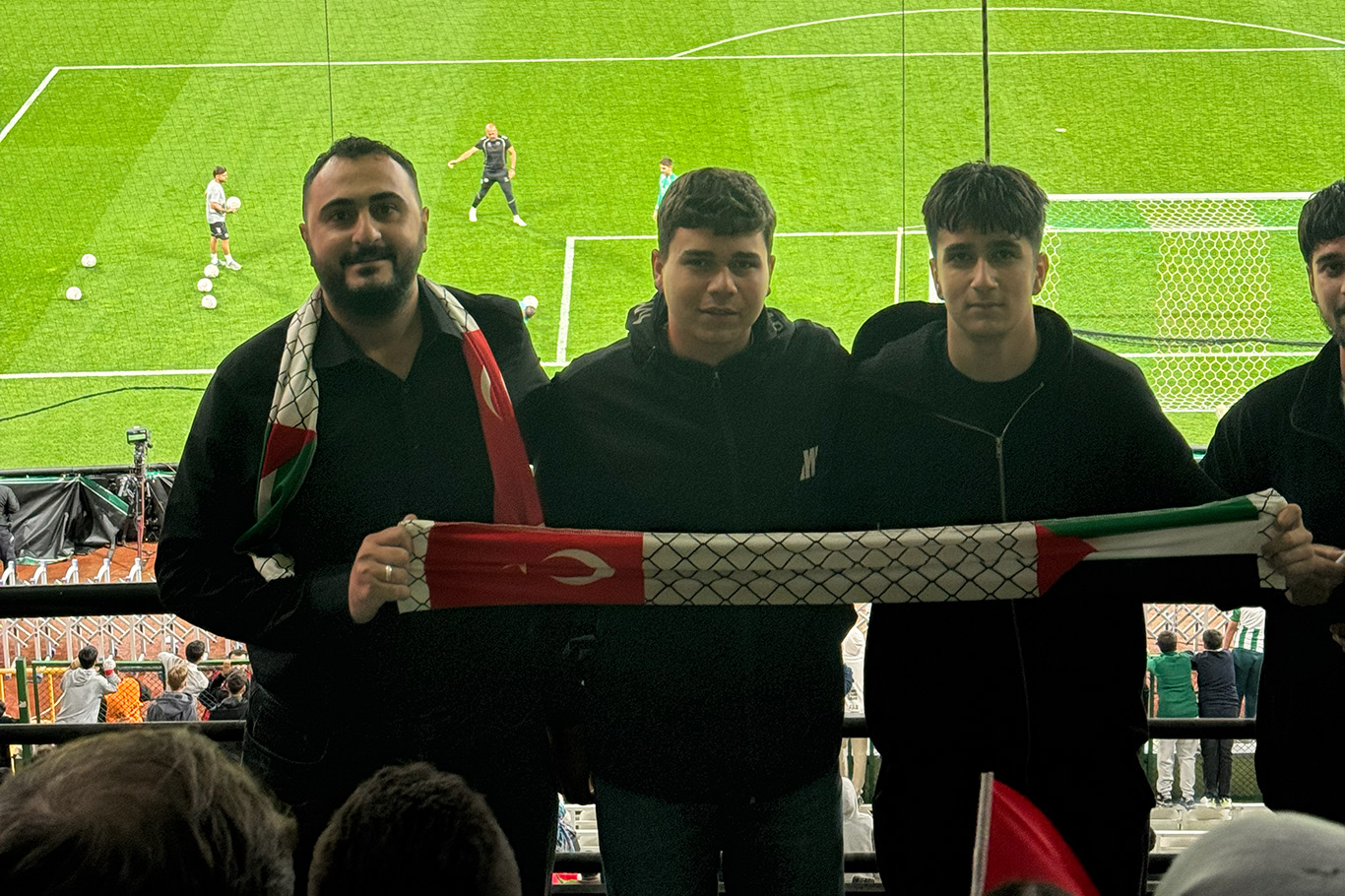 Konya’da Filistin dayanışması: Konyaspor-Filistin maçında 89.59’da anlamlı duruş