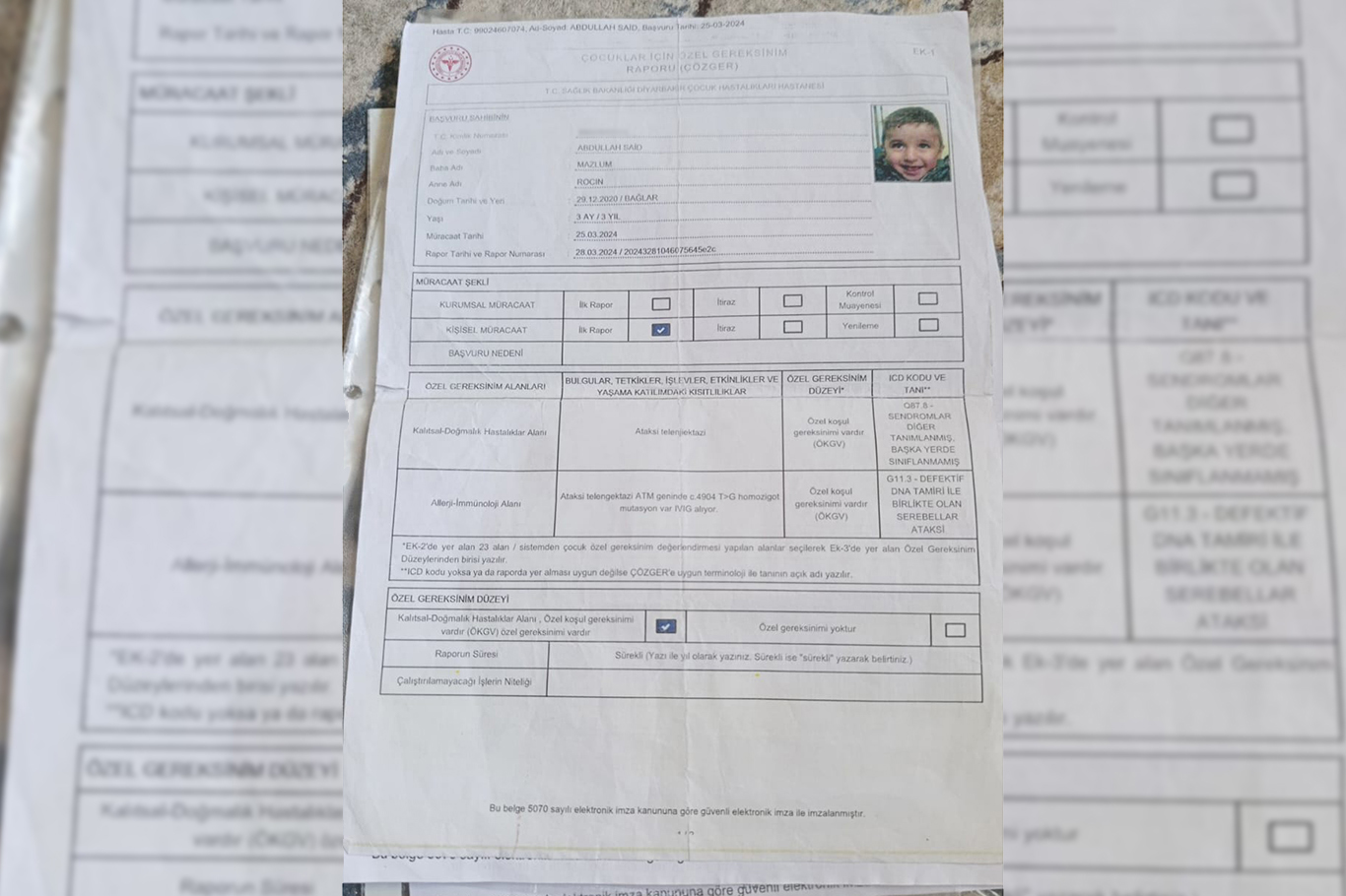 Ağır hasta çocuklarının ilaç borcunu ödeyemeyen anneden yardım çağrısı