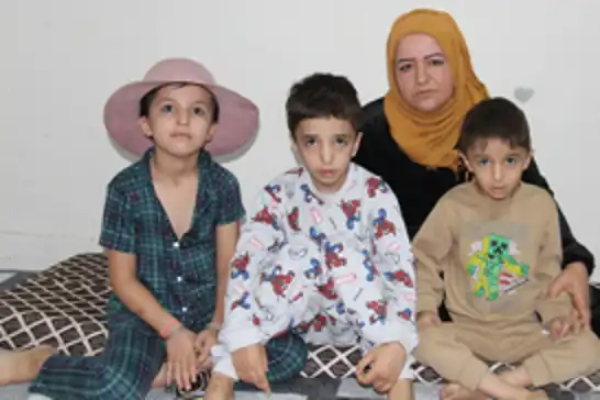 Ağır hasta çocuklarının ilaç borcunu ödeyemeyen anneden yardım çağrısı