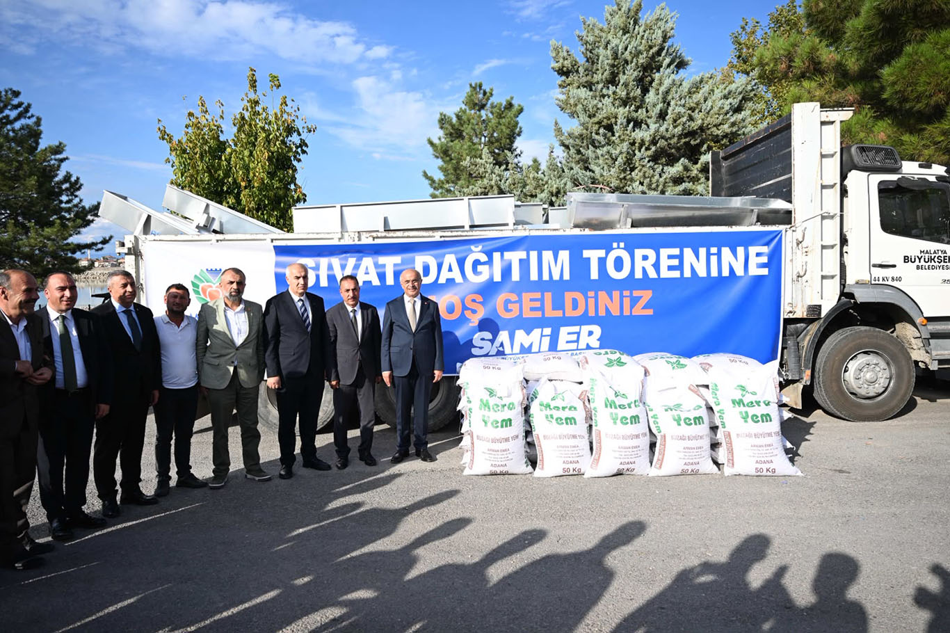 Malatya'da hayvan üreticilerine sıvat desteği