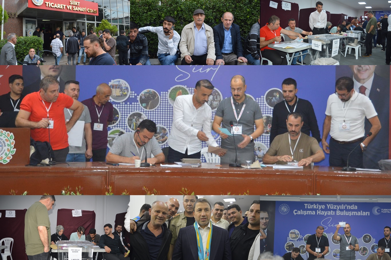 Siirt TSO'da Güven Kuzu yeniden başkan seçildi