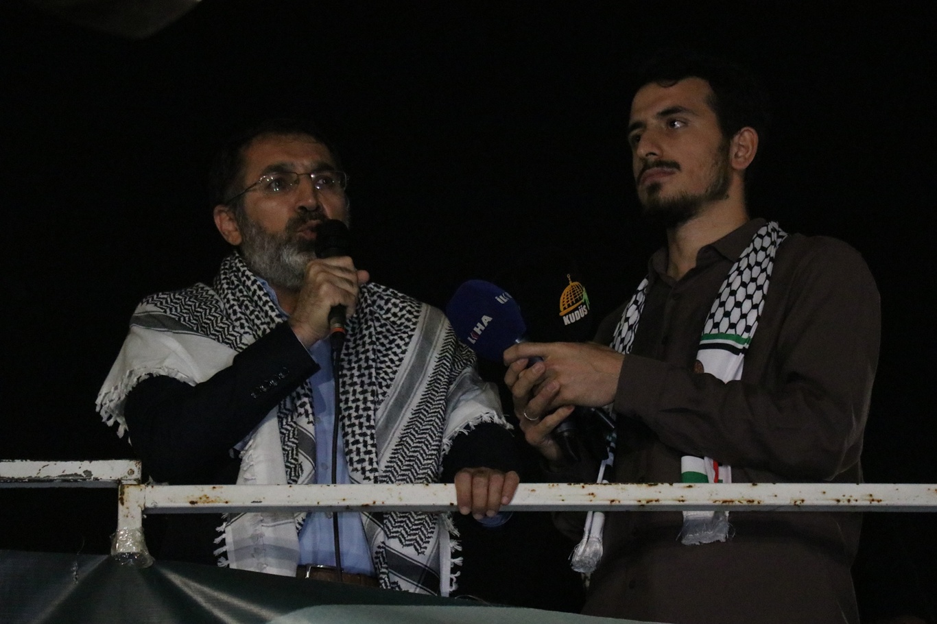 Aksa Tufanı'nın 3'üncü yıl dönümünde Peygamber Sevdalıları ve AGD'den ortak yürüyüş