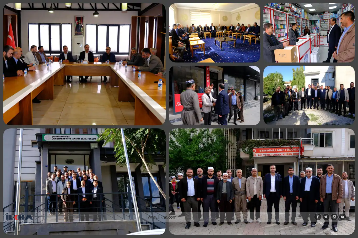 Parlamenterê HUDA PARê Ramanli li Şemzînanê bi gel re hat cem hev