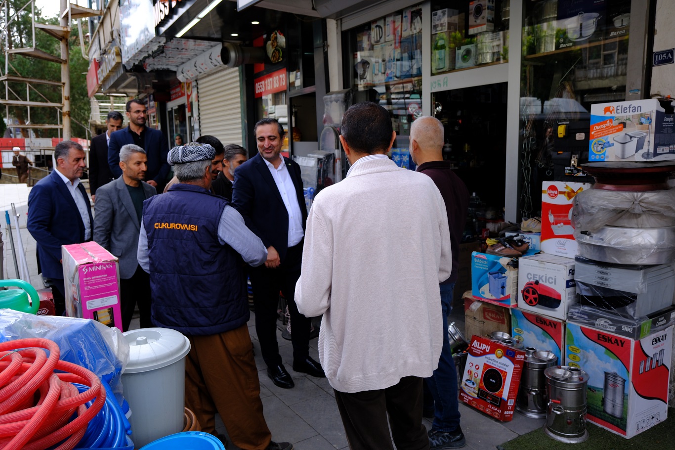 Parlamenterê HUDA PARê Ramanli li Şemzînanê bi gel re hat cem hev