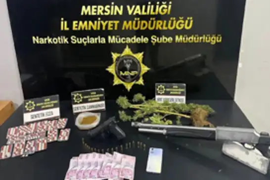 Mersin'de uyuşturucu operasyonu: 6 tutuklama