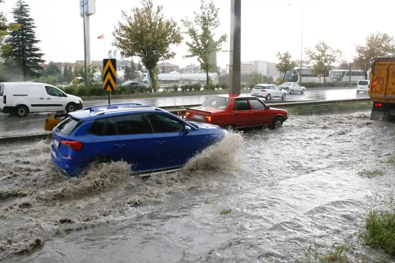 Gaziantep ve çevre iller için kuvvetli yağış uyarısı