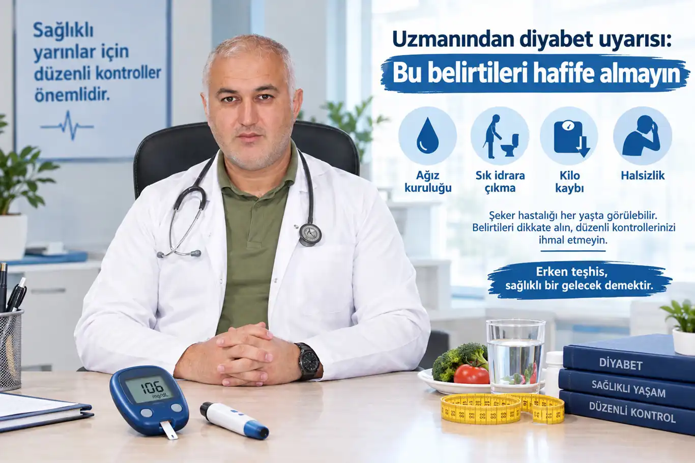 Uzmanından diyabet uyarısı: Bu belirtileri hafife almayın