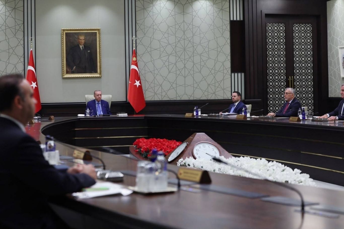 Cumhurbaşkanı Erdoğan başkanlığında Kabine toplandı