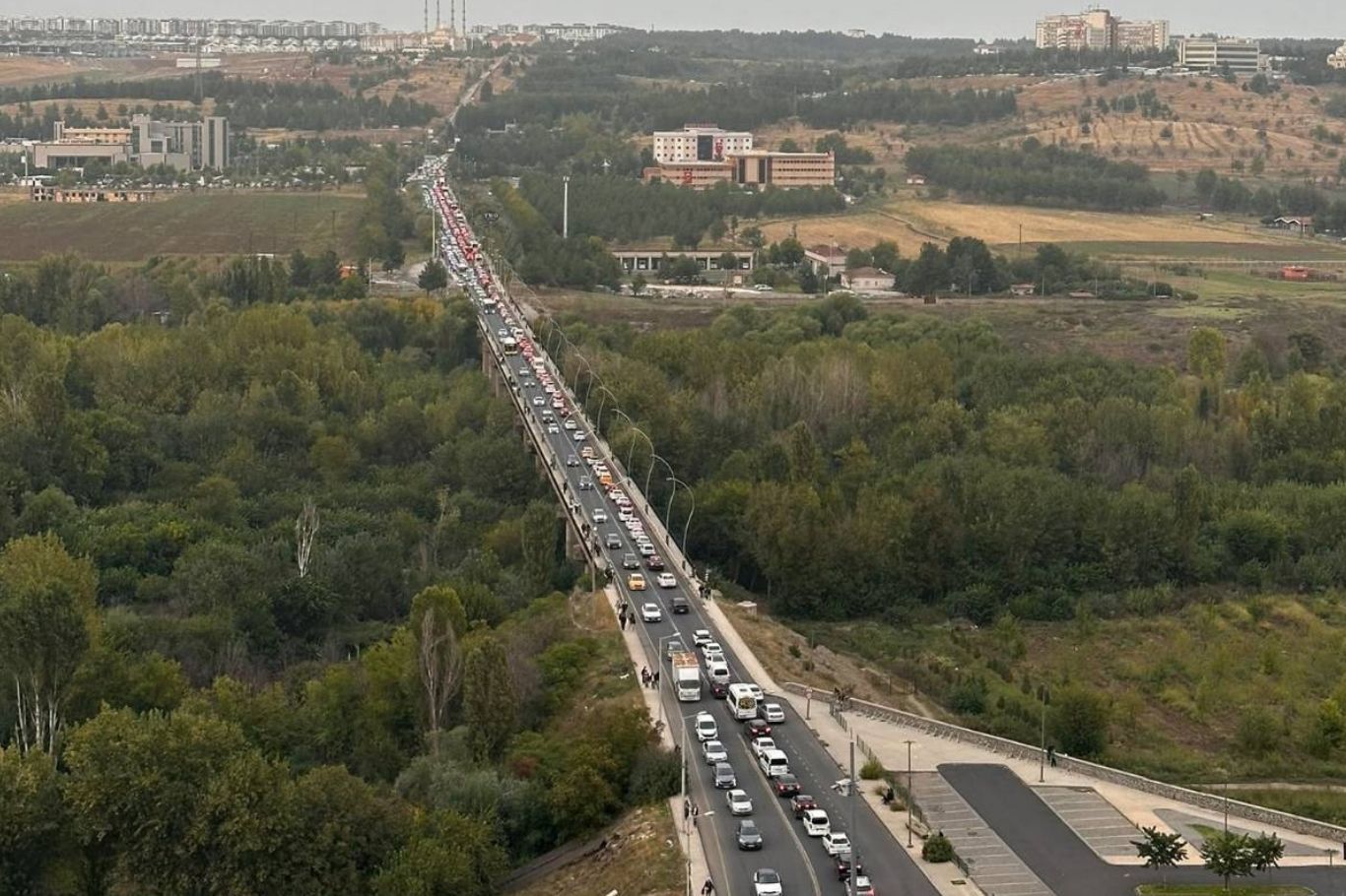 Fiskaya geçidi çileye dönüştü