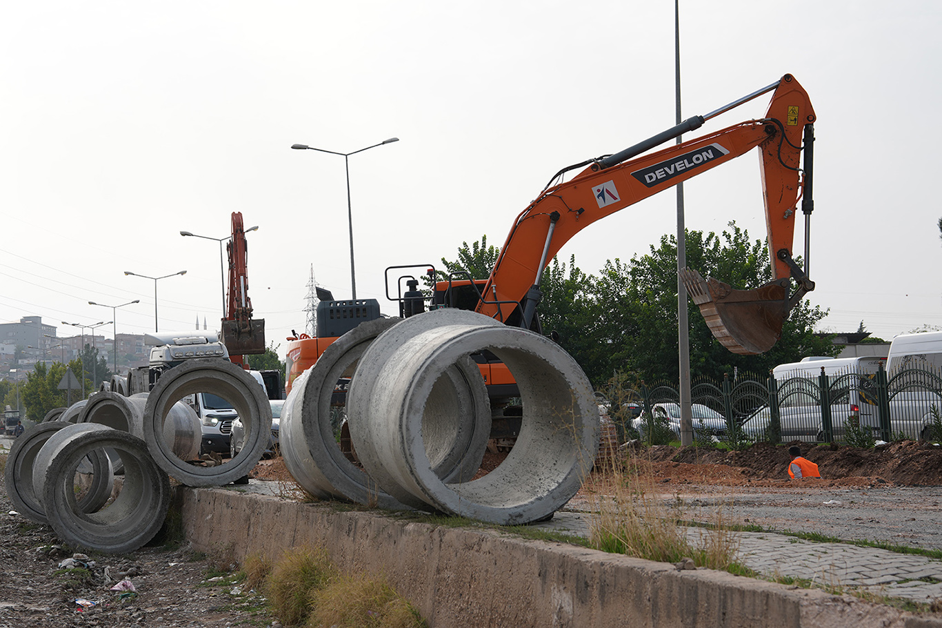 Diyarbakır’da yol çalışması çileye dönüştü