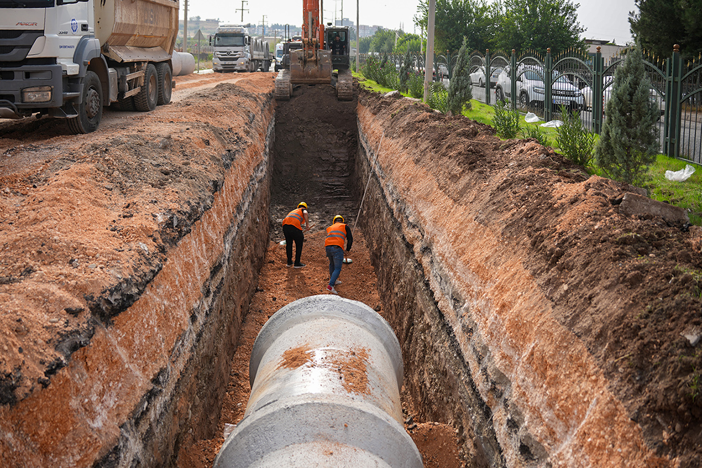 Diyarbakır’da yol çalışması çileye dönüştü