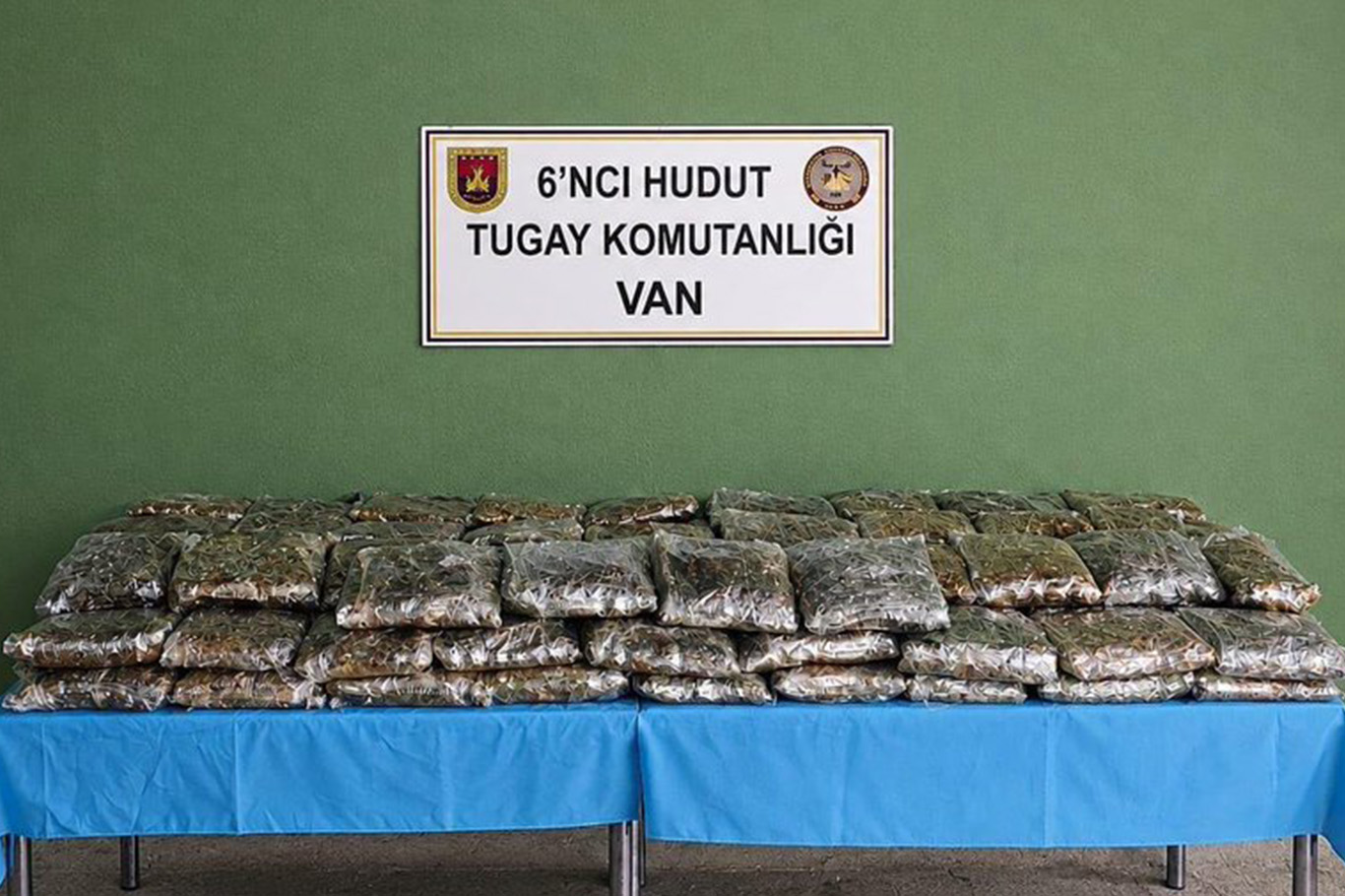 Van hudut hattında 59 kilo 734 gram uyuşturucu ele geçirildi