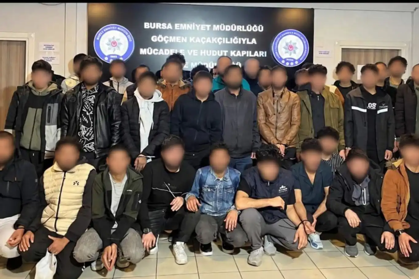 Bursa’da göçmen kaçakçılığı operasyonu: 11 organizatör gözaltında