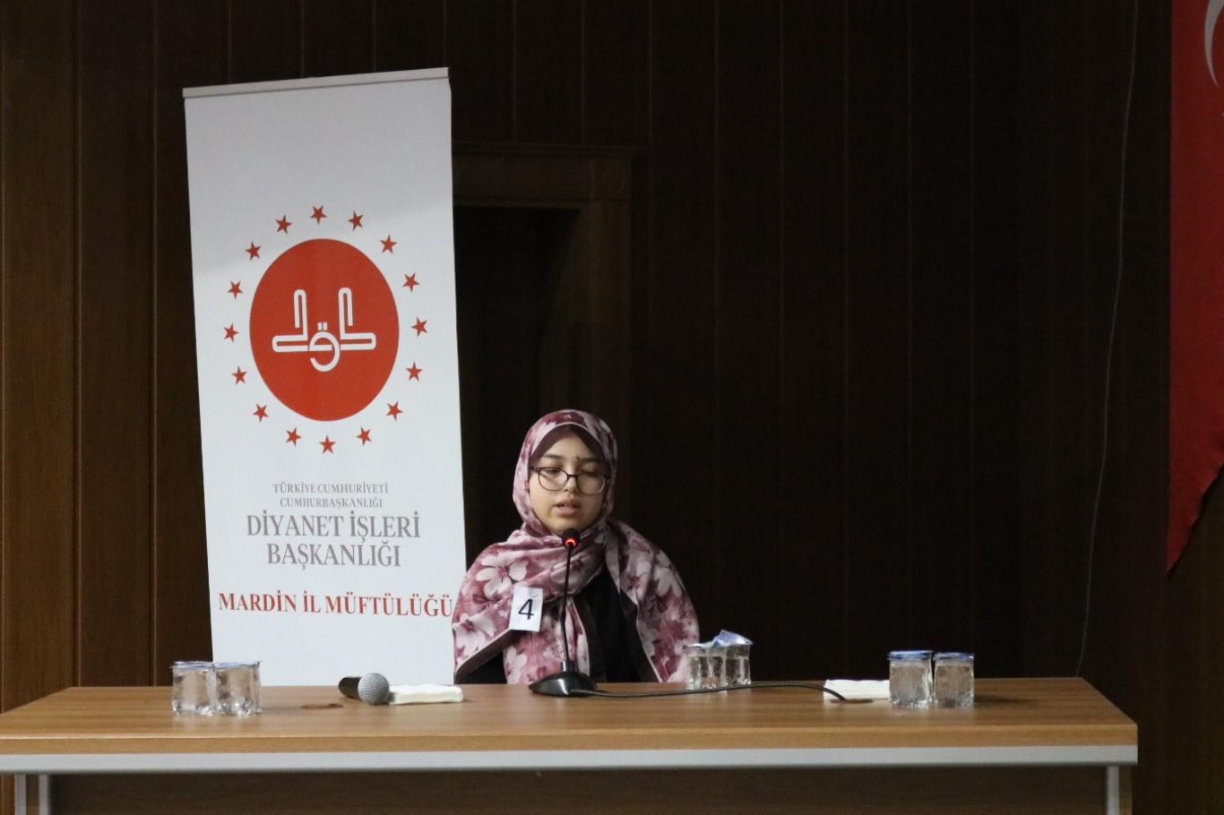Mardin'de hafızlık yarışmasının Türkiye finali düzenlendi