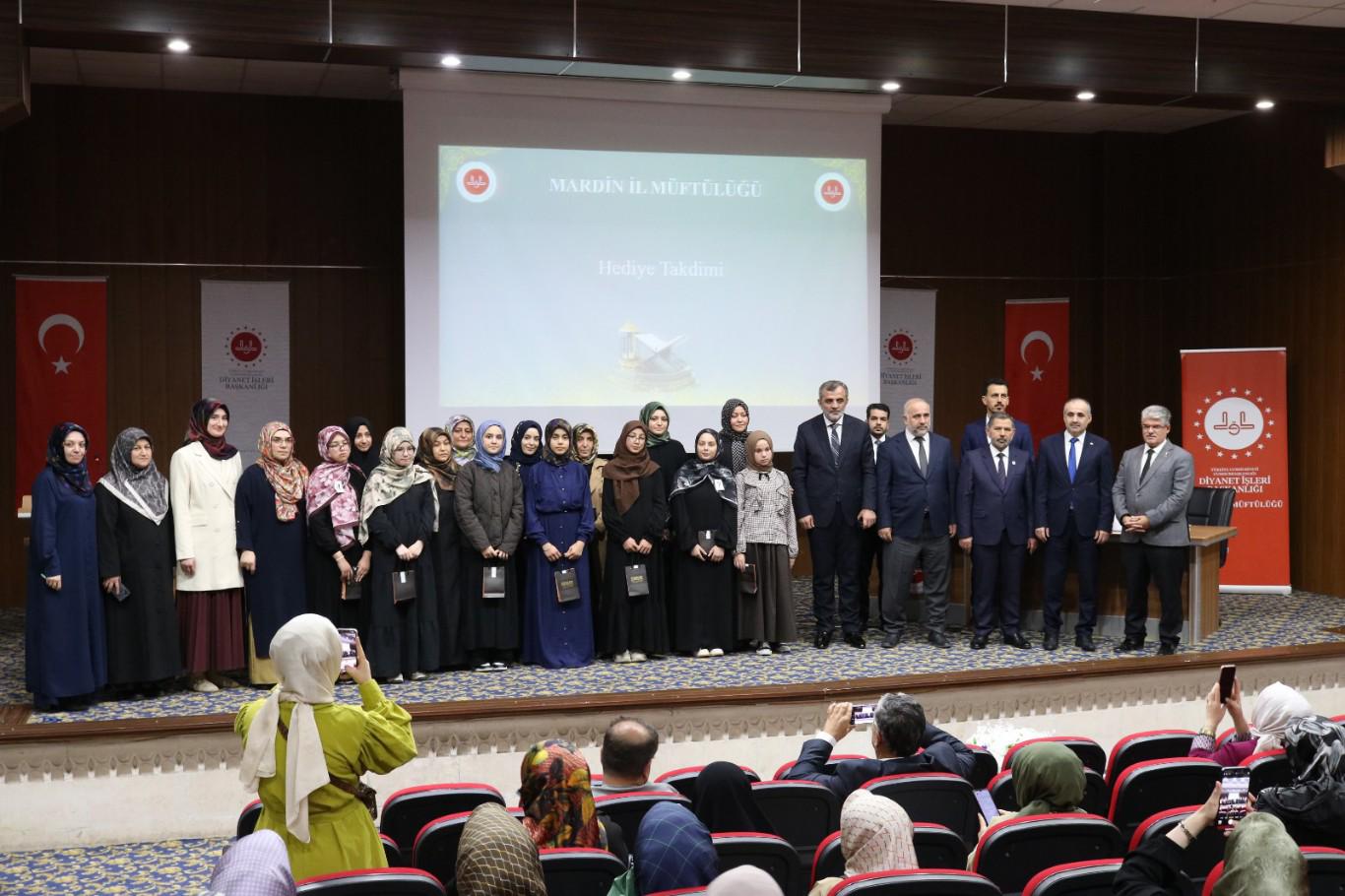 Mardin'de hafızlık yarışmasının Türkiye finali düzenlendi