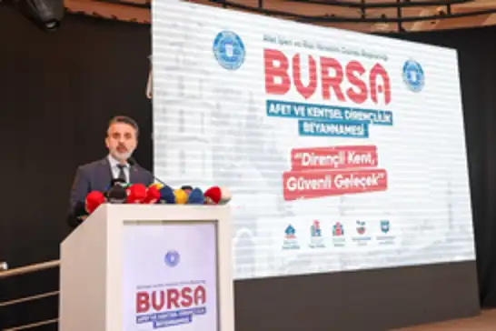 Bursa’da afetlere karşı dirençlilik beyannamesi hazırlandı