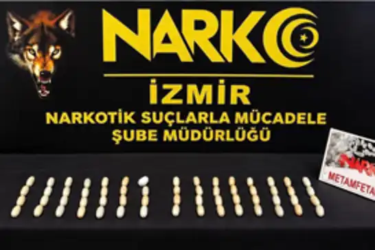 Havalimanında yutulan 60 kapsülde 495 gram metamfetamin ele geçirildi