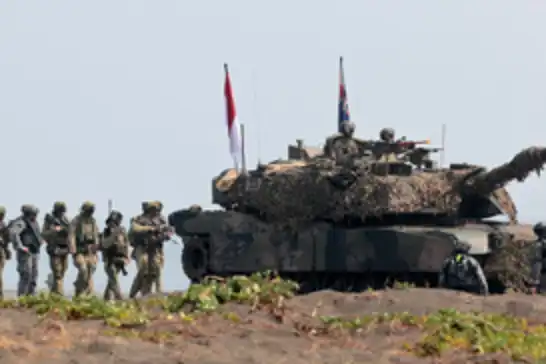 Indonesia and Australia launch joint military exercise in East Java