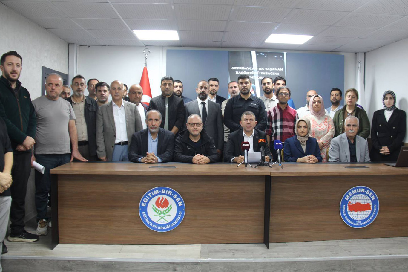 Diyarbakır Eğitim-Bir-Sen basın açıklaması