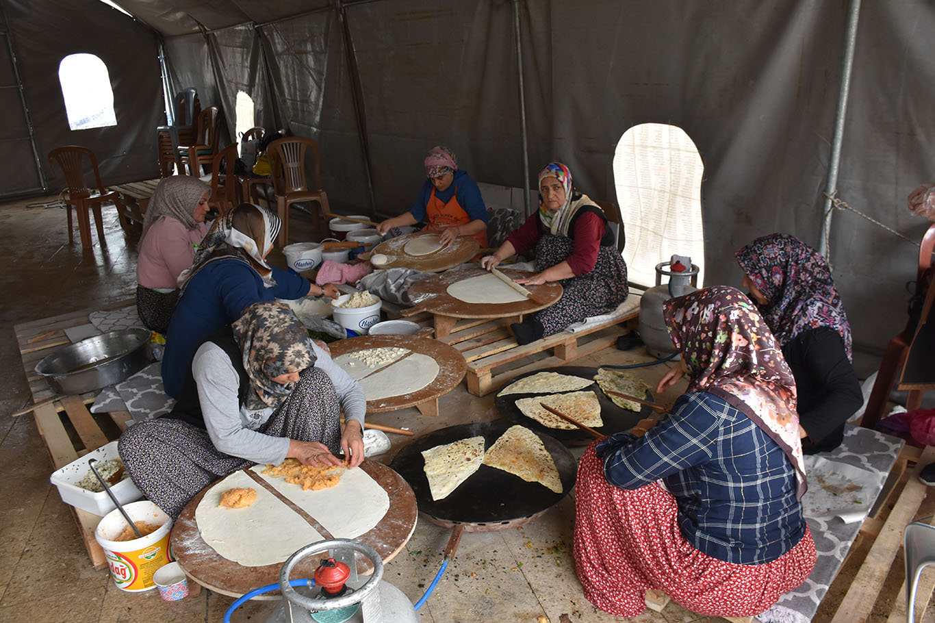 Malatya'da Gazzeli yetim çocuklar yararına hayır çarşısı açıldı