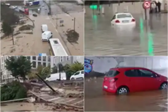 Heavy rain floods Istanbul streets, triggers rescue operations