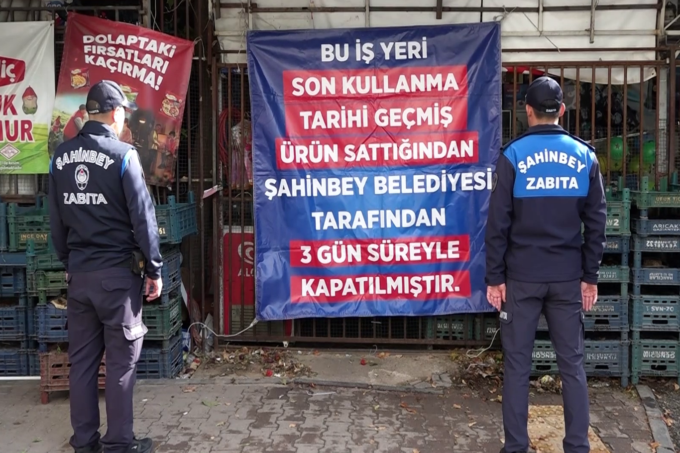 Gaziantep'te son kullanma tarihi geçmiş ürün satan 2 markete kapatma cezası
