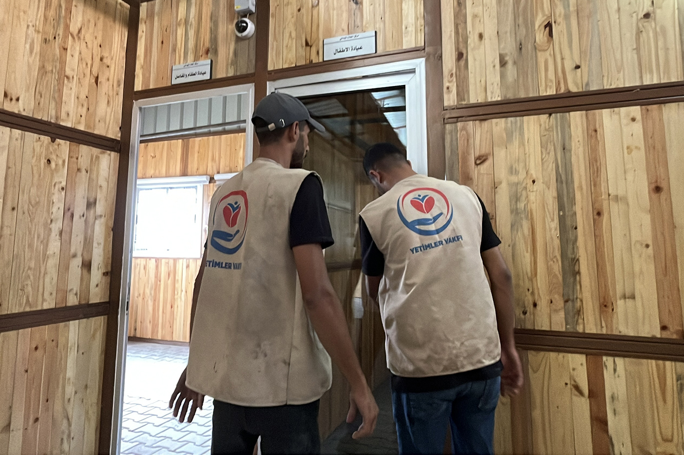 Yetimler Vakfı, Gazze'de Al Cela Sahra Hastanesi için çalışmalarını sürdürüyor