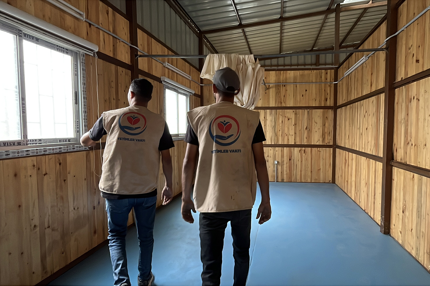 Yetimler Vakfı, Gazze'de Al Cela Sahra Hastanesi için çalışmalarını sürdürüyor