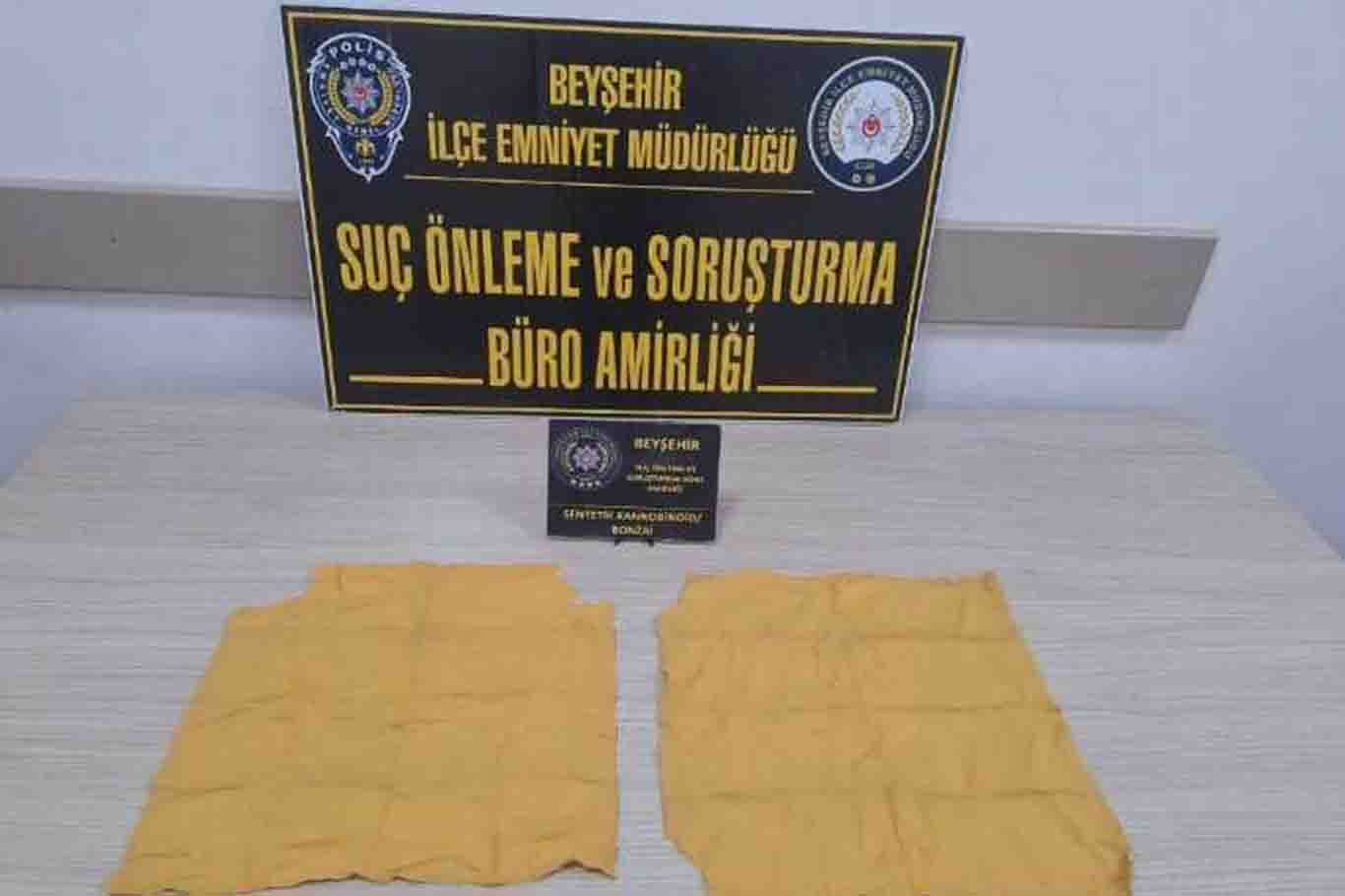 Beyşehir’de uyuşturucu operasyonundan 4 kişi tutuklandı