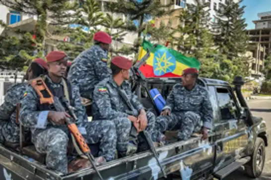 Ethiopian forces advance toward Eritrean border as regional war fears grow
