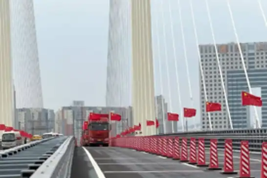 China and North Korea open new bridge after more than a decade of delay