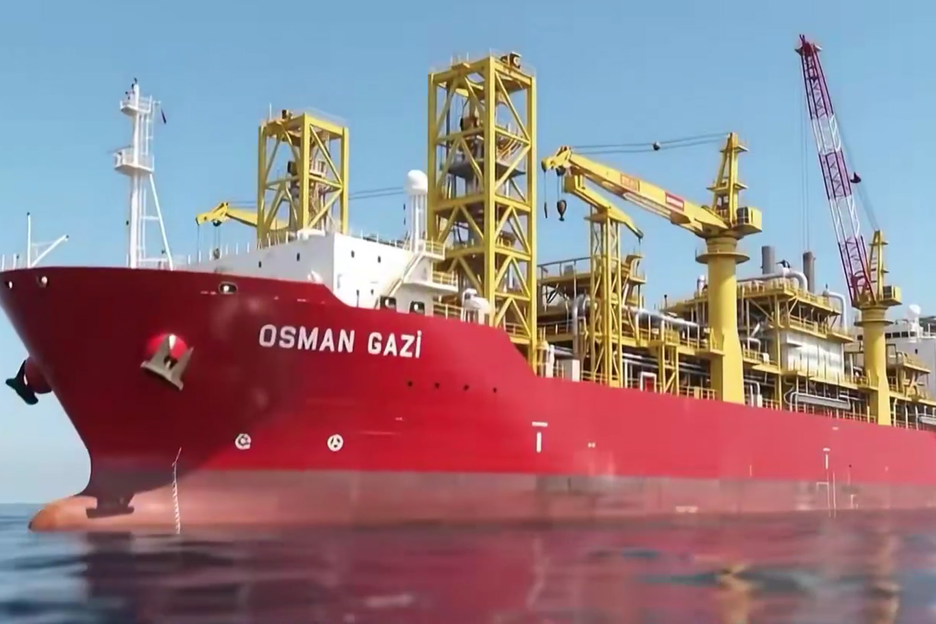 Osman Gazi platformuyla Karadeniz’de doğal gaz üretimi günlük 20 milyon metreküpe çıkacak