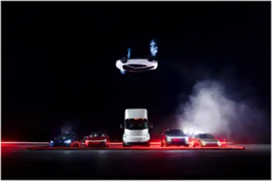 Tesla unveils long-delayed roadster with possible rocket technology