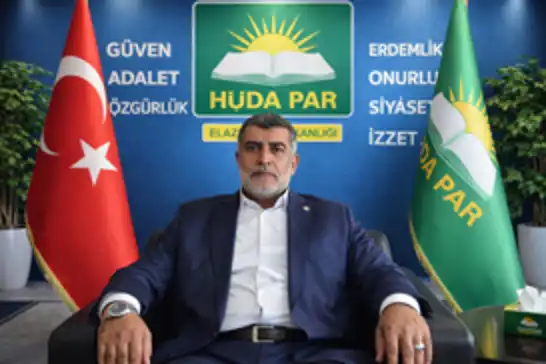 HÜDA PAR Elazığ İl Başkanı Suiçer: Biz ekran başında değil, çiftçimizin yanında siyaset yapıyoruz