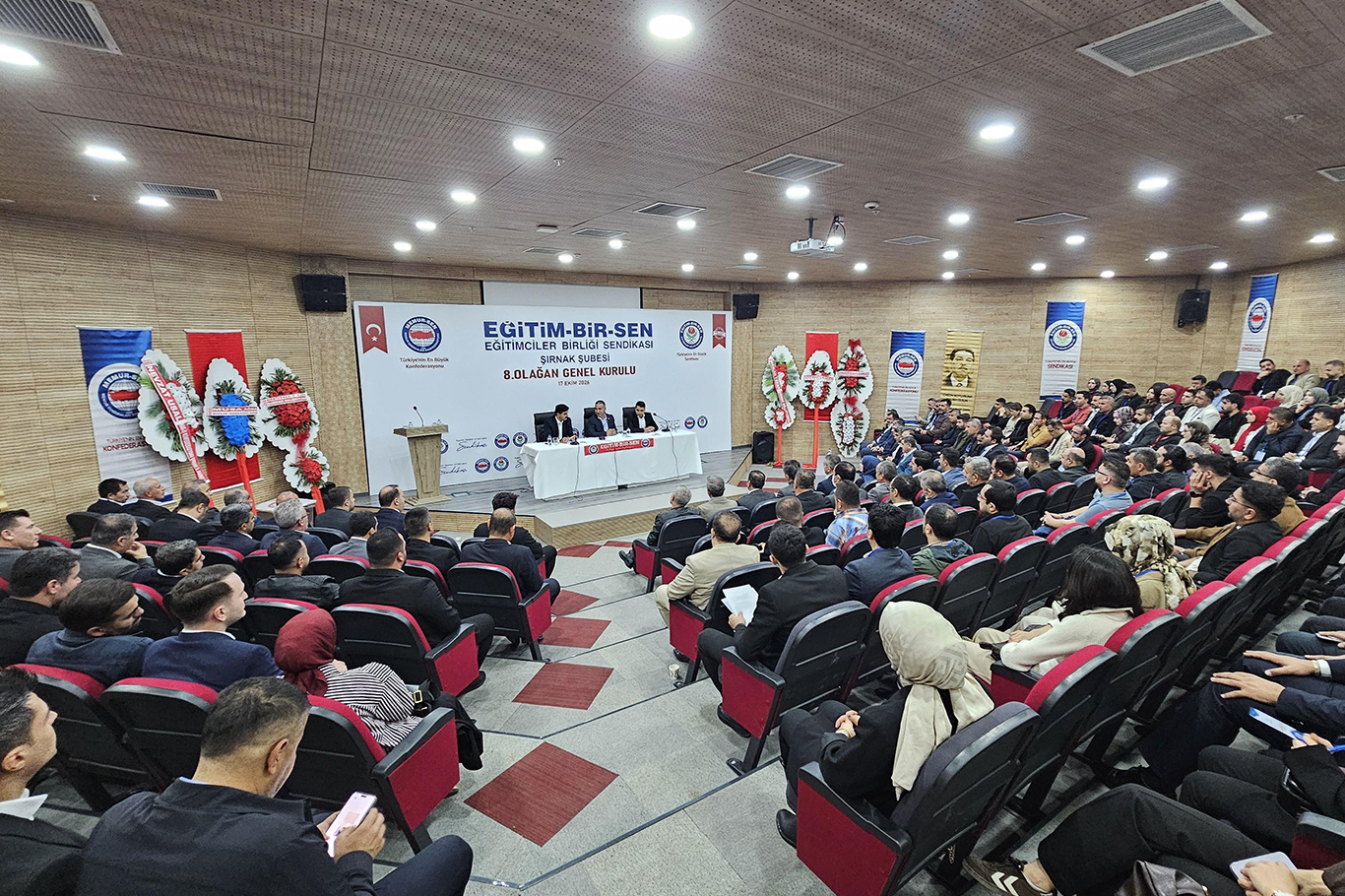 Eğitim-Bir-Sen Şırnak’ta Abdullah Çatı güven tazeledi