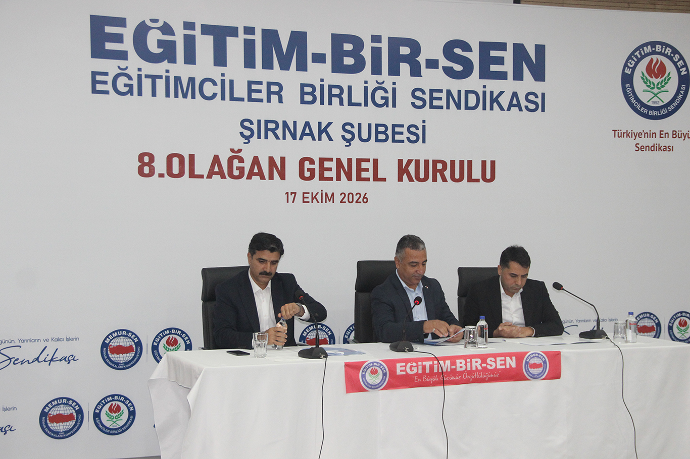 EĞİTİM-BİR-SEN ŞIRNAK’TA ABDULLAH ÇATI GÜVEN TAZELEDİ