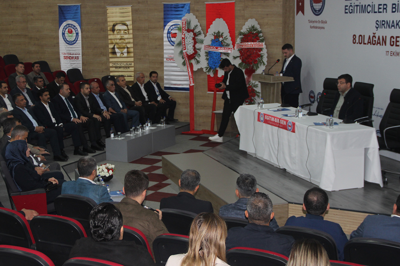 EĞİTİM-BİR-SEN ŞIRNAK’TA ABDULLAH ÇATI GÜVEN TAZELEDİ